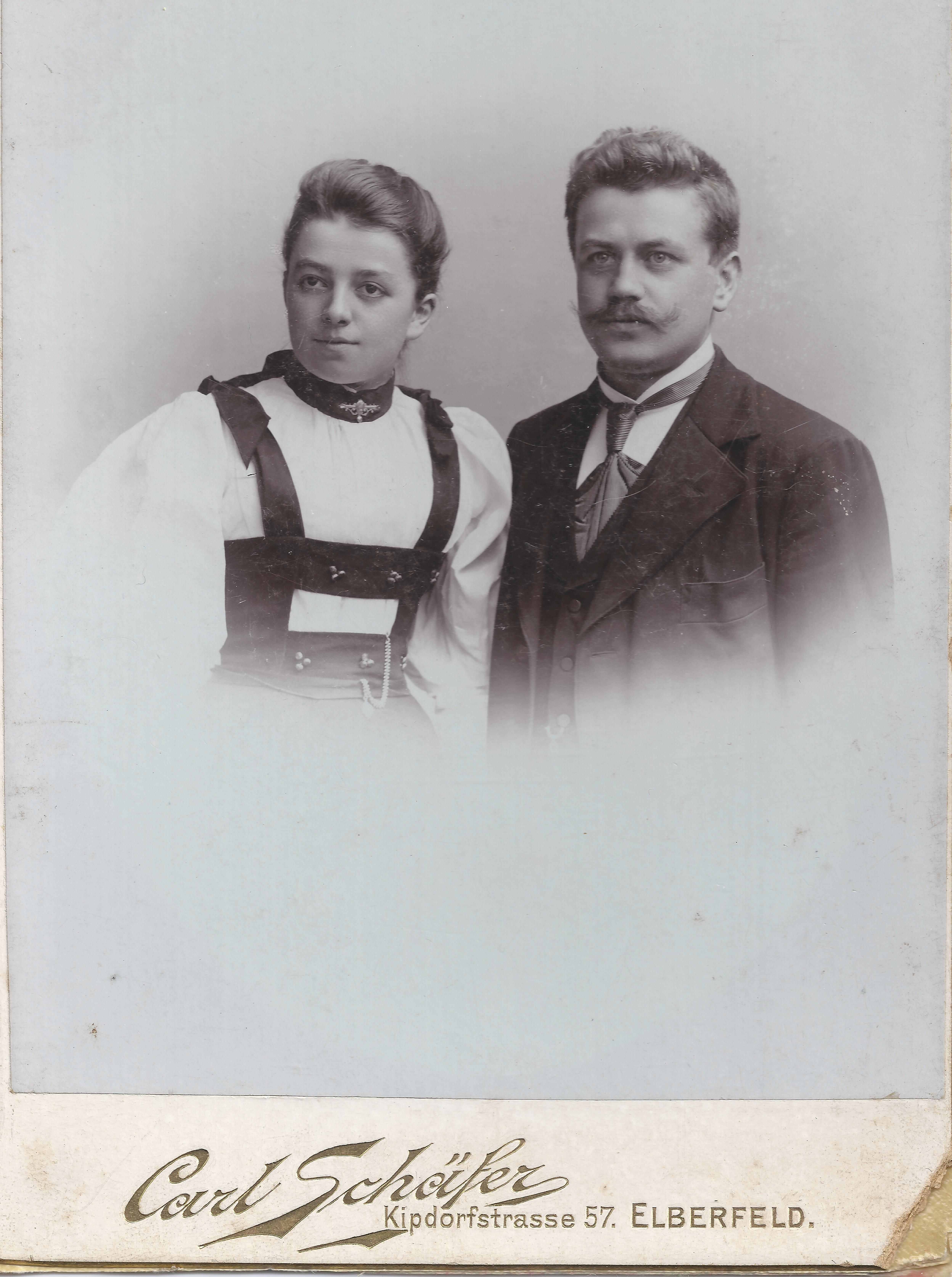 Hochzeitsfoto ca. 1894-1895
